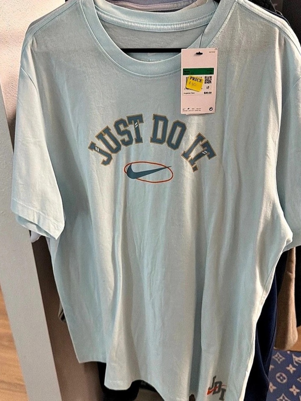 Nike The Nike Tee Graphic Short Sleeve Tee in Blue Size XL NWT